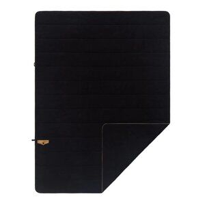 Rare New Rumpl Polar Blanket - Black Cardiff - Pocket Snap Fleece Blanket